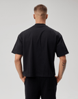 BASYQS BOXY T-SHIRT - BLACK