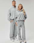 QUARTER ZIP - GREY
