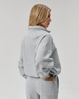 QUARTER ZIP - GREY