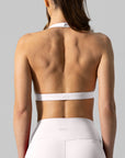 TYANA TRIANGLE CROP - VANILLA