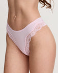 AMÉLIE LACE THONG - POWDERPUFF