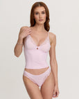 AMÉLIE LACE THONG - POWDERPUFF