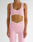 VIVIAN CROP - FLAMINGO