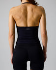 HAYDEN HALTER TANK - CAVIAR