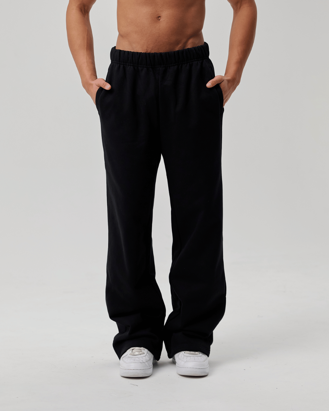 BASYQS SWEATS - BLACK