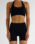 CASSIE CROP - CAVIAR