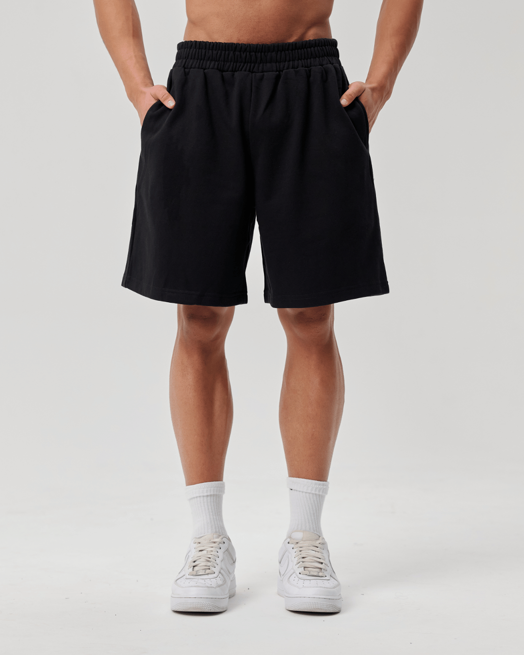 BASYQS SHORTS - BLACK