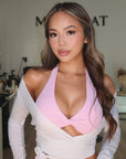 HAILEY TWIST CROP - PETAL