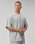 BASYQS SIGNATURE T-SHIRT - GREY