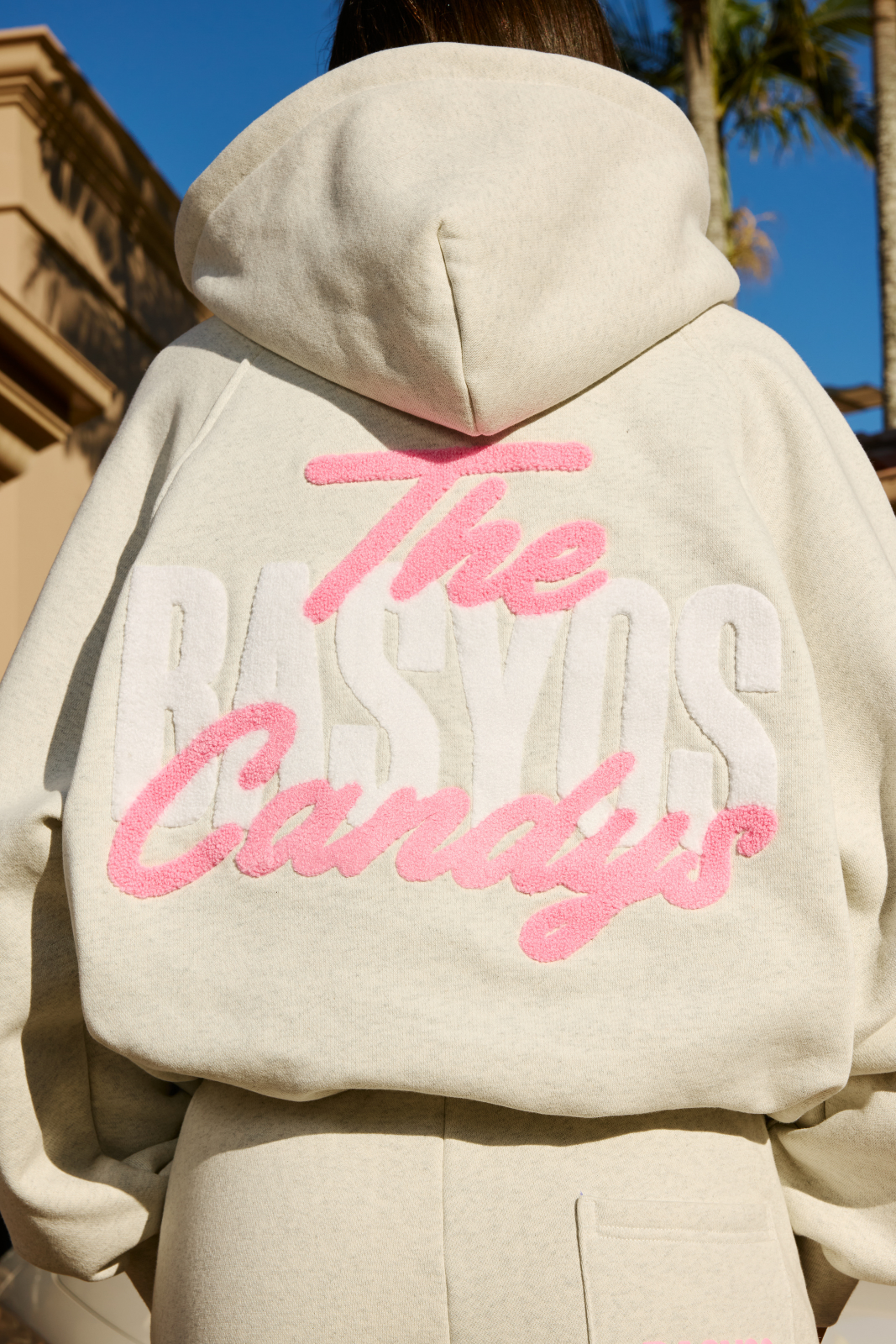 THE CANDYS JACKET - BABY PINK