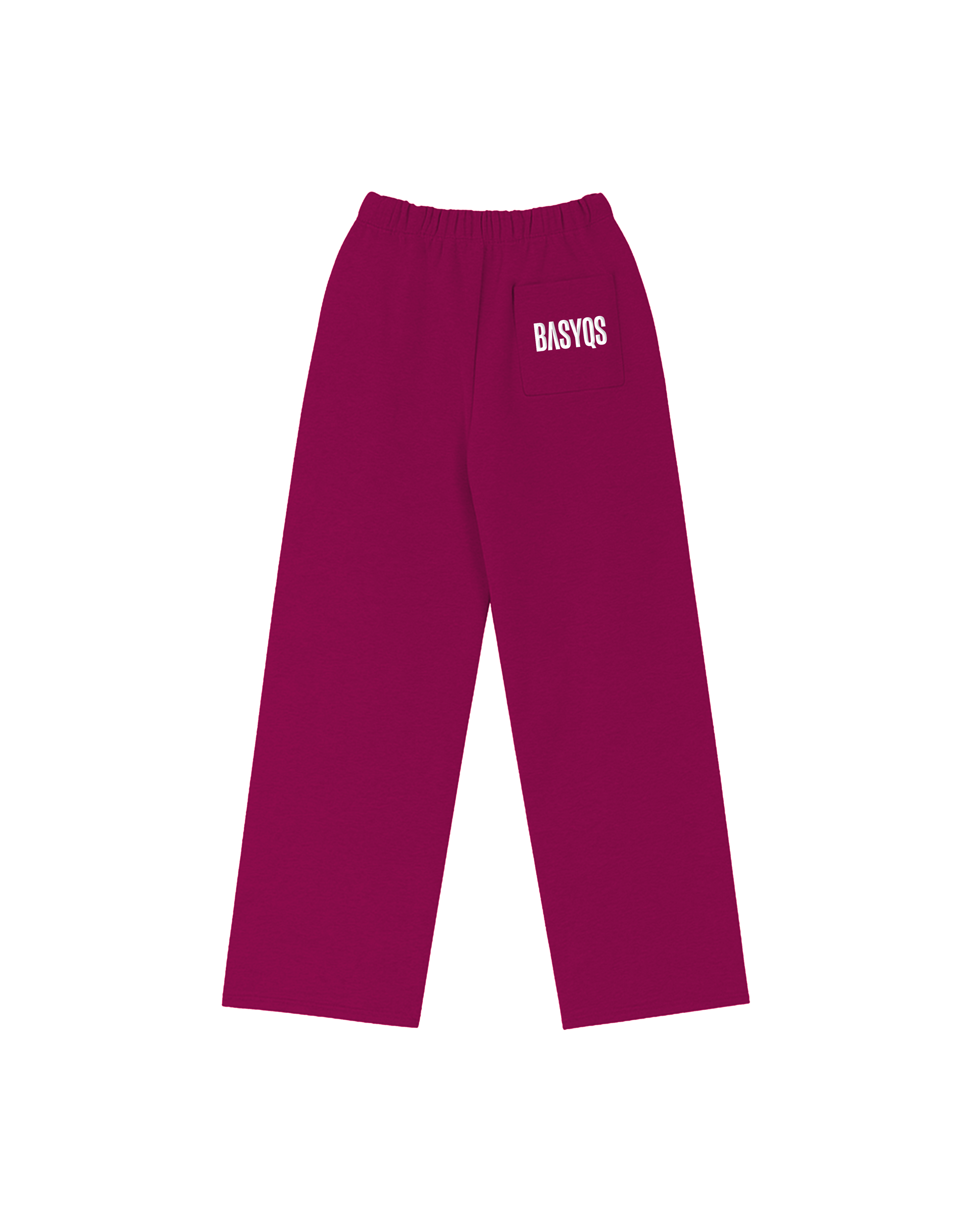 BASYQS SWEATS - MAROON