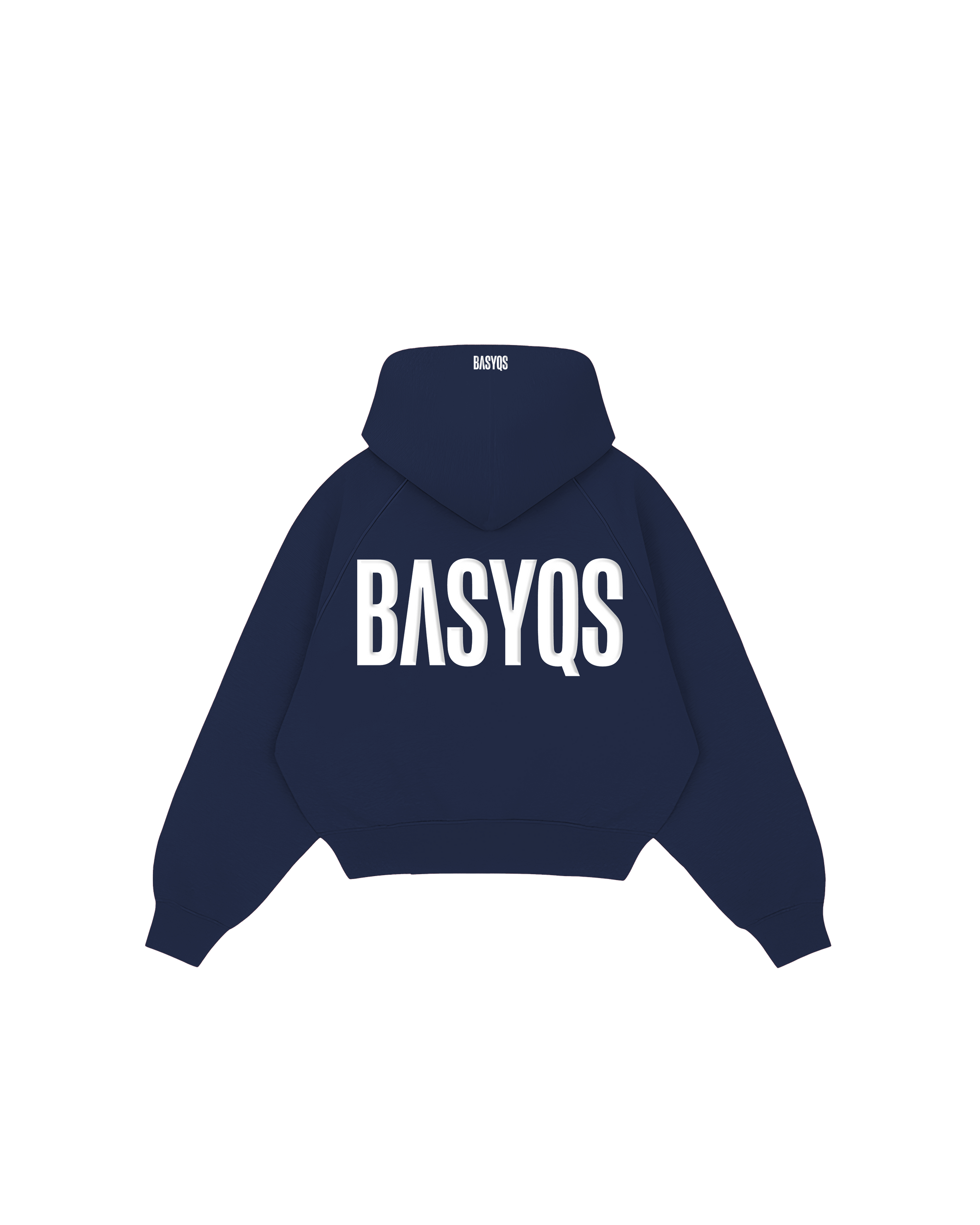 BASYQS ZIP UP - NAVY
