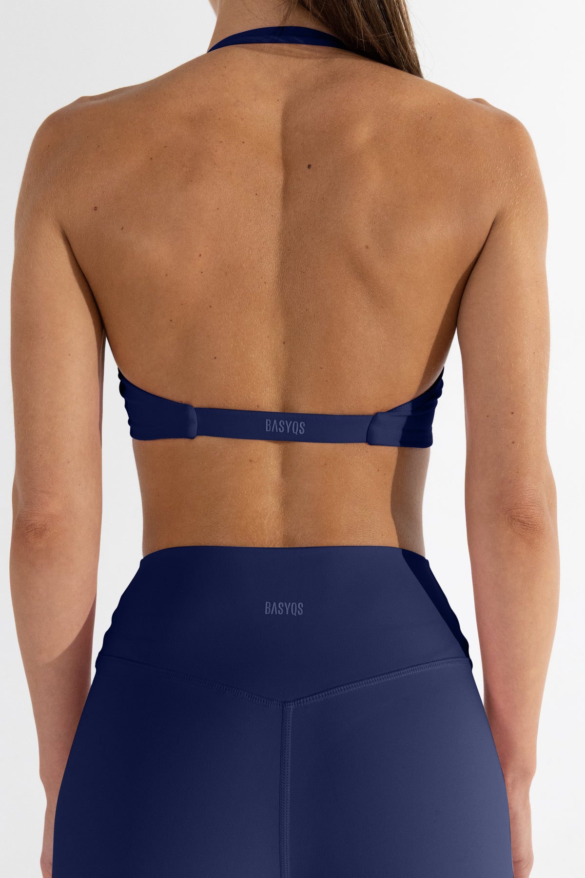 HAILEY TWIST CROP - BLUEBERRY