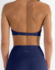HAILEY TWIST CROP - BLUEBERRY
