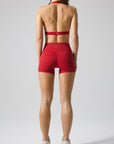CLAUDIA SHORTS - CHERRY