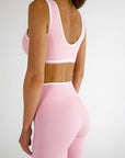 VIVIAN CROP - FLAMINGO