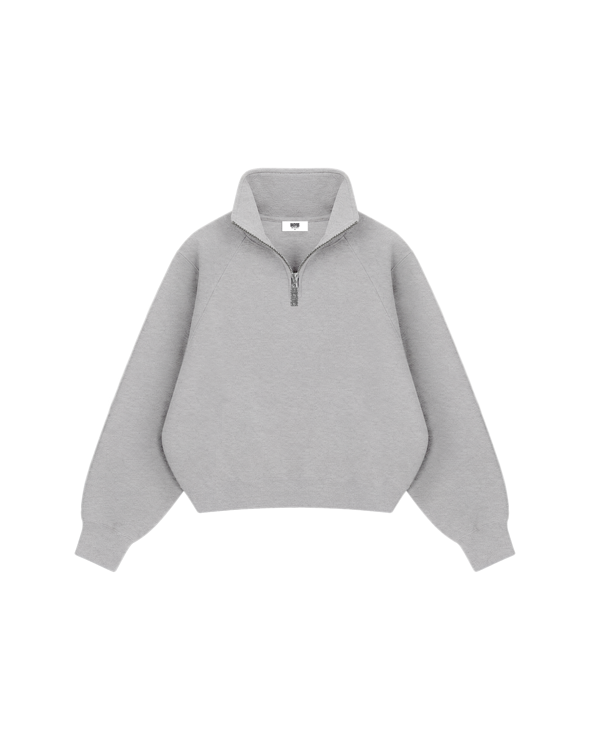 QUARTER ZIP - GREY