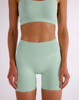 AURA SHORTS - MATCHA