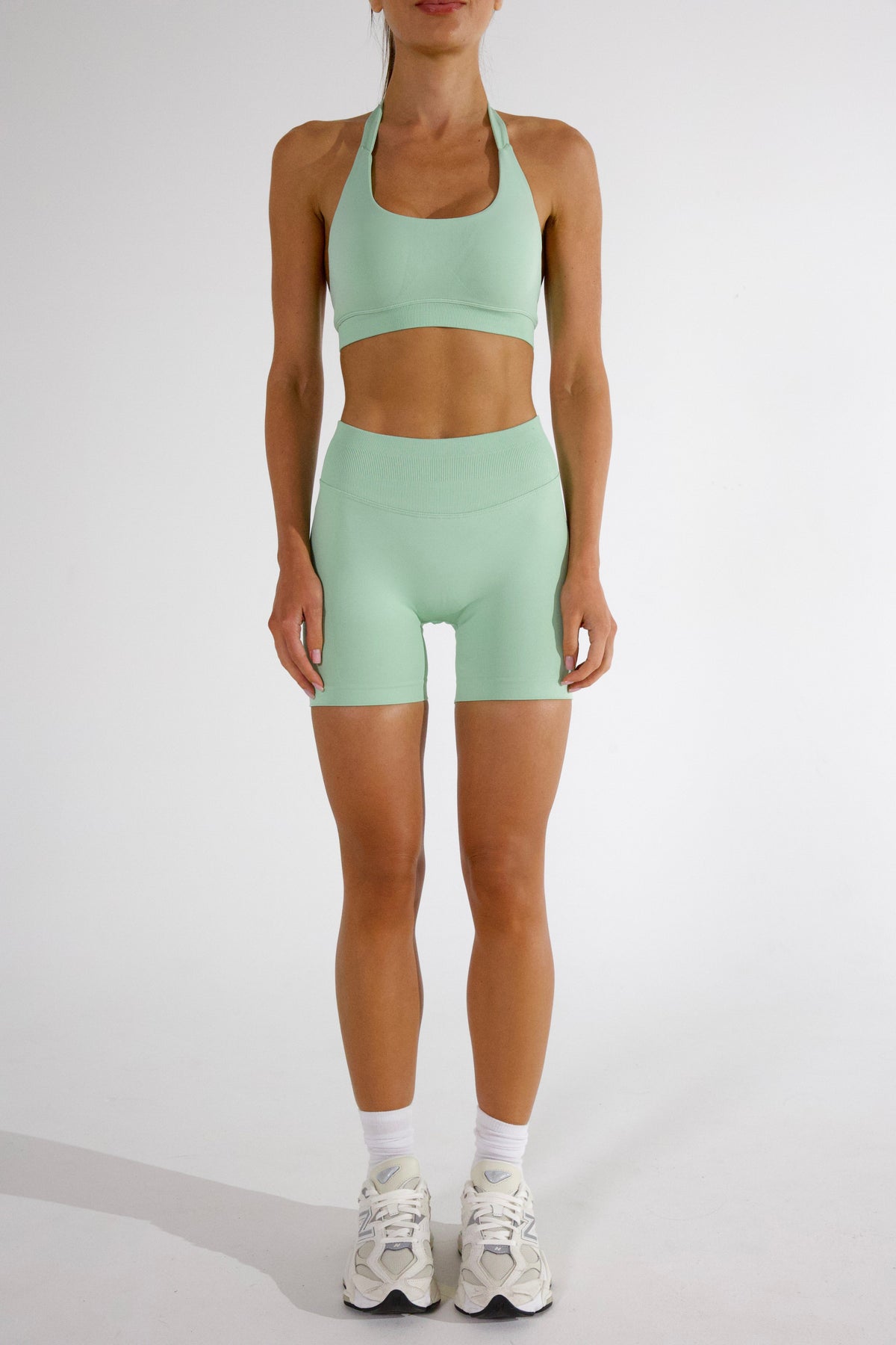 CASSIE CROP - MATCHA