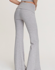 FREJA FOLDOVER FLARES - HEATHER