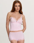 AMÉLIE LACE BOYSHORT - POWDERPUFF