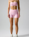 CLAUDIA SCRUNCH SHORTS - PETAL