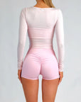 TYLA WRAP TOP - BLOSSOM
