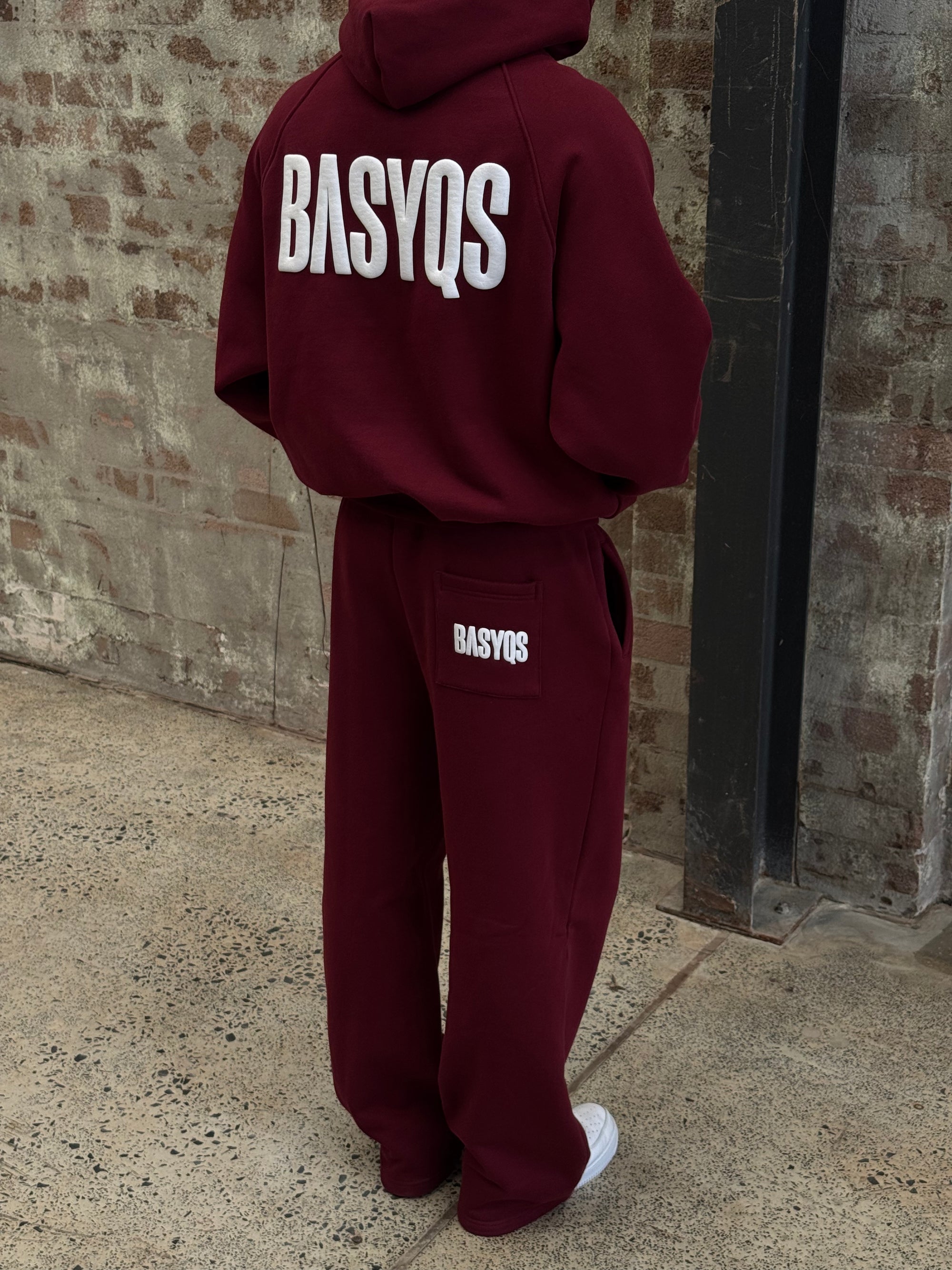 HOODIE - MAROON