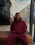 HOODIE - MAROON