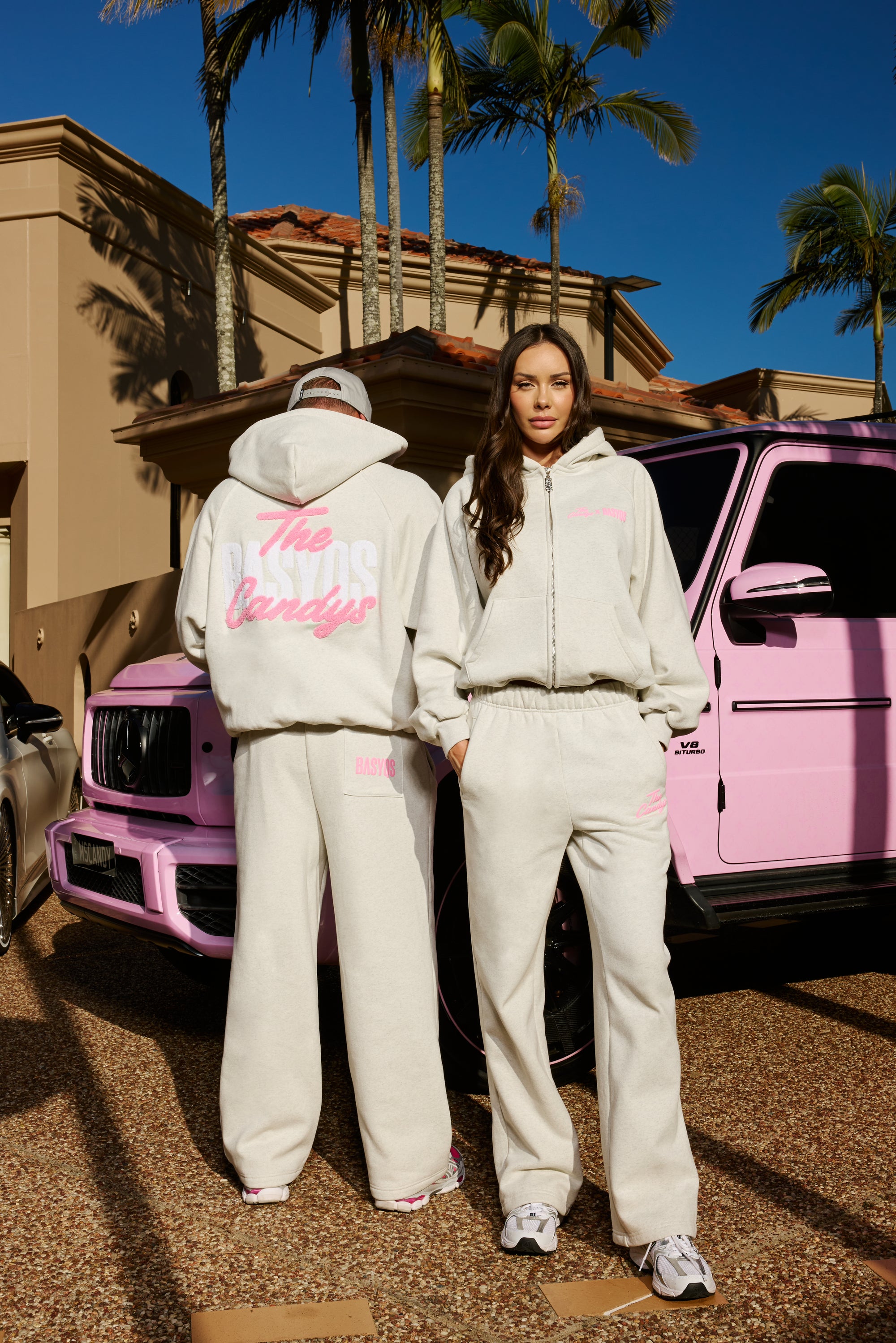 THE CANDYS JACKET - BABY PINK