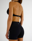 HAILEY TWIST CROP - CAVIAR
