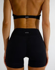 HAILEY TWIST CROP - CAVIAR