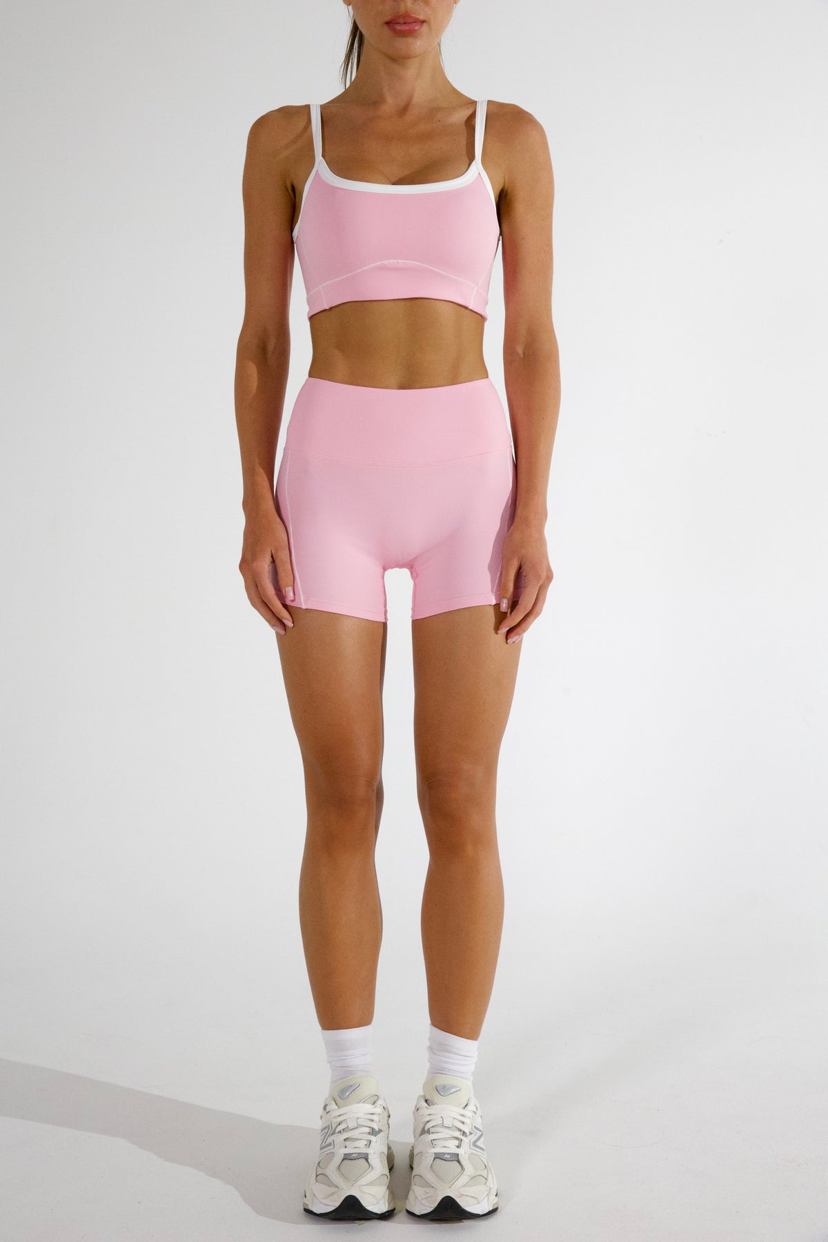 ELLIE SHORTS - FLAMINGO