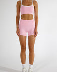 ELLIE SHORTS - FLAMINGO