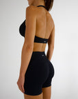 CASSIE CROP - CAVIAR