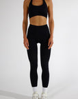 AURA LEGGINGS - CAVIAR