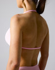HAYDEN HALTER BRA - BUBBLEGUM
