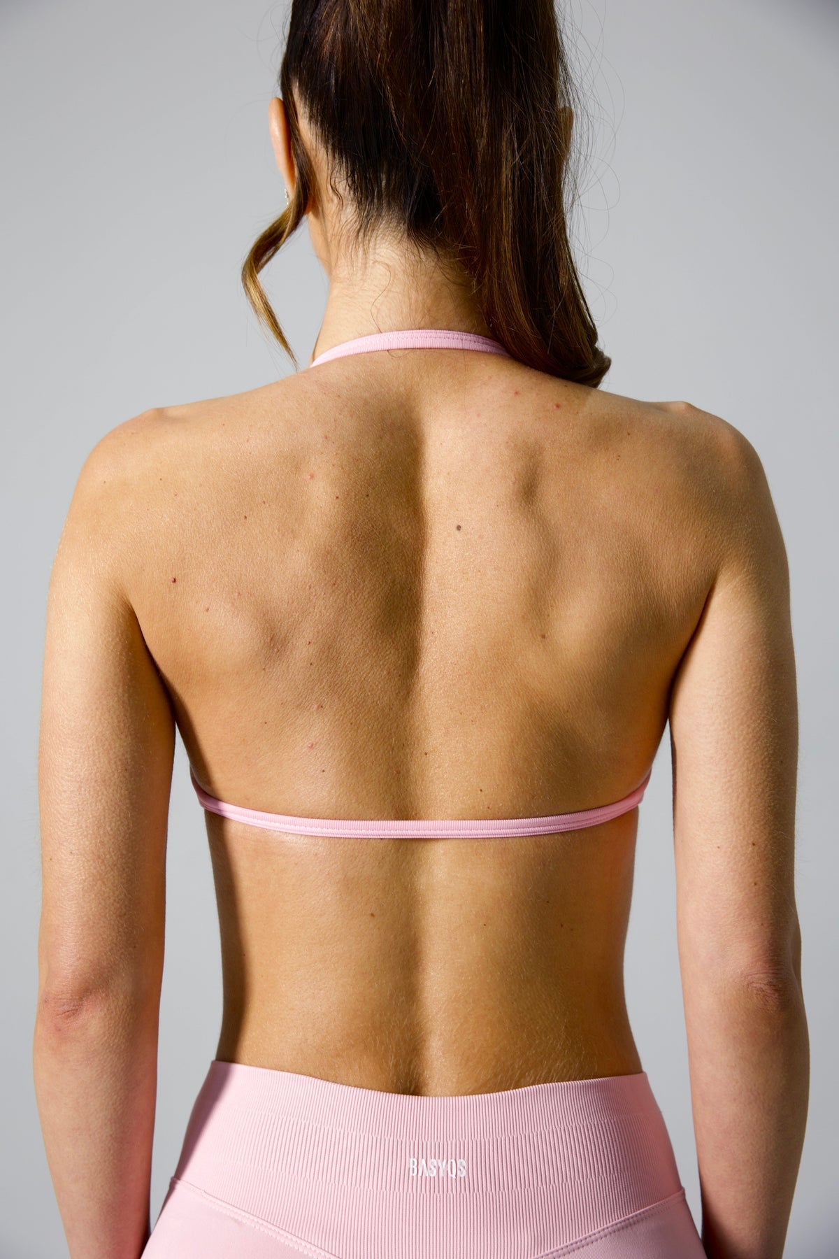 HAYDEN HALTER BRA - BUBBLEGUM