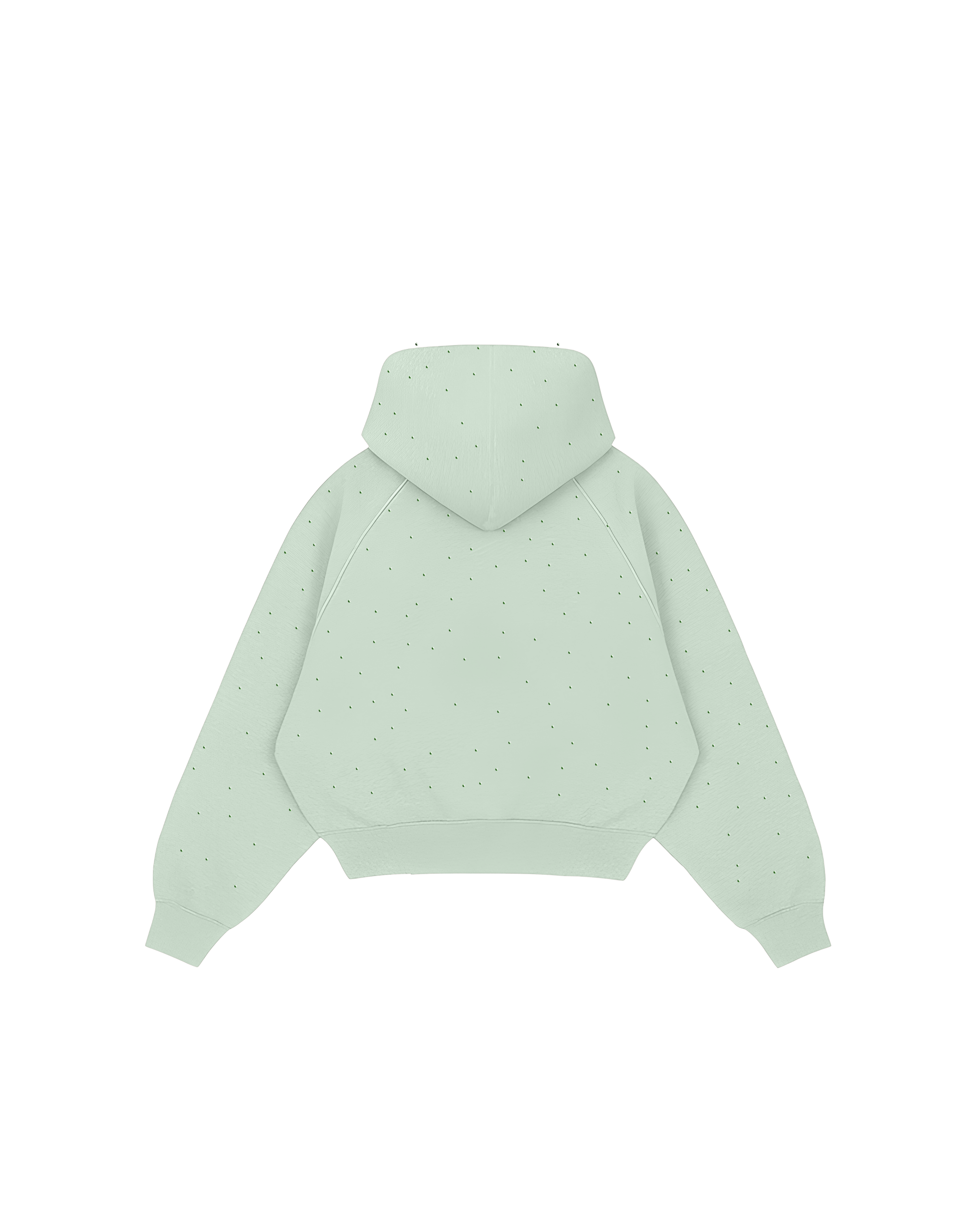 RHINESTONE JACKET - BABY GREEN